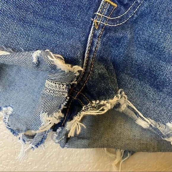 GRLFRND womens Button fly Shorts size 25 - Picture 3 of 8